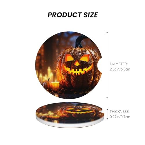 2 Pack Posavasos Para Carros De Cerámica Para Porta Vasos miniatura 3