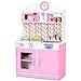 Cucina Giocattolo per Bambini in Legno con 2 Pentole e Forno a Microonde, Lavandino, Giocare Educazione Tavola Fornello Divertimento, Rosa ,60 x 30 x 94 cm