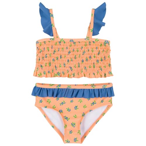 Image of SwimZip Girls' Halter Top and Bikini Bottom 2 Piece Set UPF 50+ Sun Protection