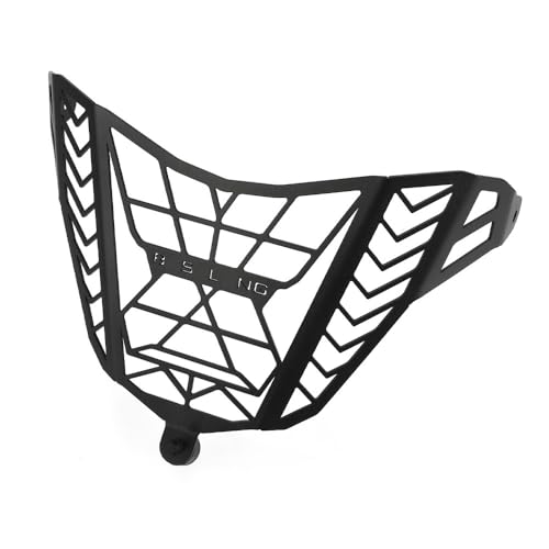 Grille de protection phare avant Valico 500DSX finition noire mate - 4