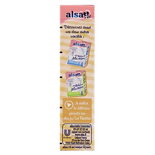 Alsa – Preparación de yogur casero cremoso, 8 g, 3 unidades