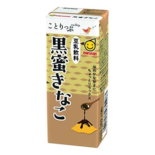 マルサン ことりっぷ豆乳飲料 黒蜜きなこ