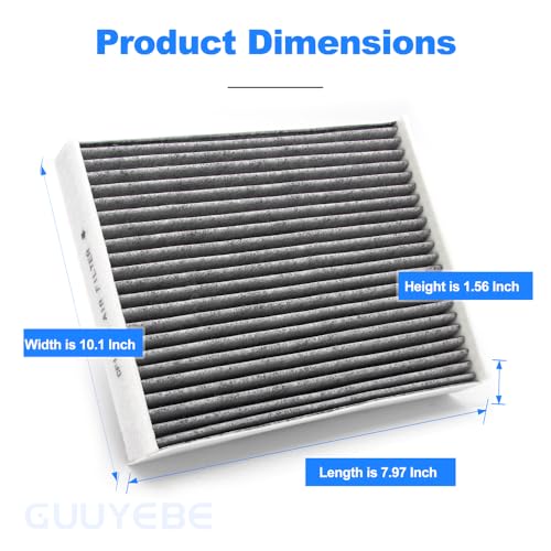 Image of Cabin Air Filter With Activated Carbon,For Ford 2015-2026 F150 2017-2026 F250 F350 F450 F550 Super Duty Expedition F-150 Lightning,For Lincoln 2018-2024 Navigator,For CF12150