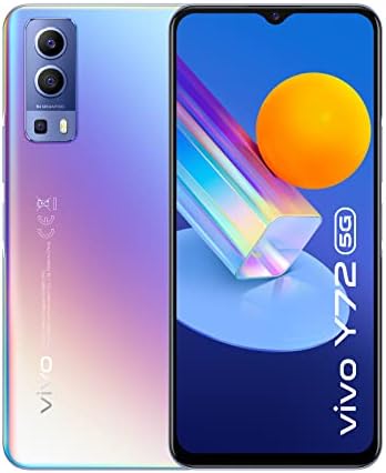 vivo Y72 5G Smartphone 8 GB di RAM + 128 GB di ROM Batteria da 5000 mAh Display Incell FHD+ da 6.58″ Fotocamera principale da 64 MP Android 11 Dream Glow vivo Y72 5G Smartphone 8 GB di RAM + 128 GB di ROM Batteria da 5000 mAh Display Incell FHD+ da 6.58″ Fotocamera principale da 64 MP Android 11 Dream Glow