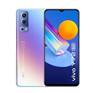 vivo Y72 5G Smartphone 8 Go RAM + 128 Go ROM Batterie 5 000 mAh Écran Incell de 6,58 Pouces FHD+ Capteur Principal 64 Mpx Android 11 Dream Glow