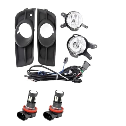 Luz antiniebla para Cruze 2009-2014 con rejilla y arnés de cables completo