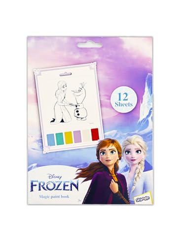 SKOODLE Frozen Magic Paint Book,Painting Cartoon Doodle Book for Kids