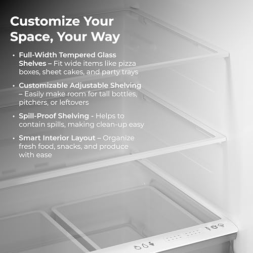Kenmore 25 cu. ft. 33" Wide Top Mount Refrigerator - FPR Stainless Steel - Image 5