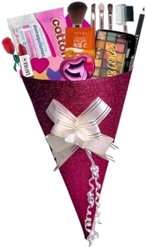 Buquê De Maquiagem Kit Completo Presente Lindo Make Top