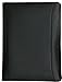 Produktbild Konferenzmappe aus gemilltem Leder - Aktenmappe im DIN A4-Format - Schwarz