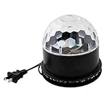 IIVVERR AC 85-260V US Plug Disco DJ Colorful Stage Lighting LED Club Crystal Magic Ball DMX Light KTV (AC 85-260V EE. UU. Disco DJ Colorido Escenario Club LED Club Crystal Magic Ball DMX KTV