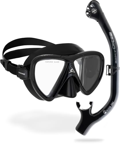 Cressi Ikarus & Orion Dry, Black/Black/Black