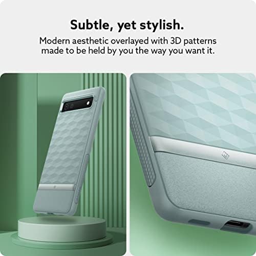Caseology Parallax Case Compatible with Google Pixel 6a - Sage Green