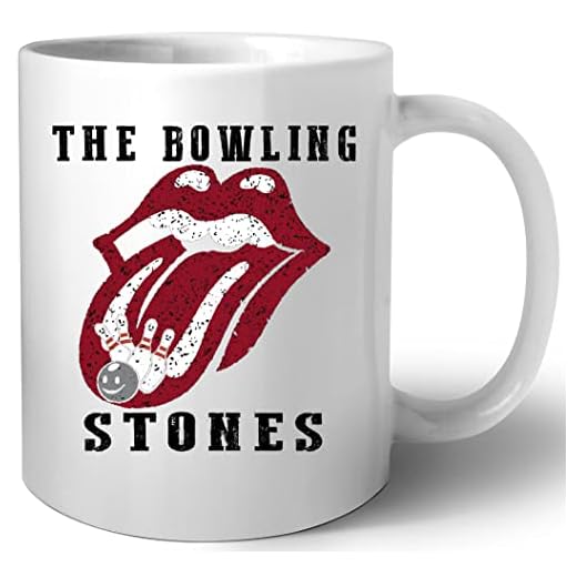 The Bowling Stones Parody Cerámica Taza Mug