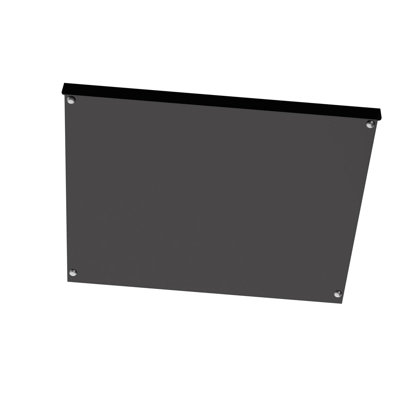 SHINLHUA Sturdy Clear Acrylic Chopping Panel 250X200MM Perfect for Pizza Cake Decor and Cheese Display Thick Cutting Board