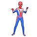 GUOHANG Enfant Spiderman Costume Unisexe Adultes Enfants Subshéros Spiderman Cosplay Costume Costume Lycra Spandex Zentai Type De Jumpsuit Bodysuit Halloween Activités Costumes,D,120CM~130CM