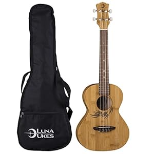 Luna Guitars, 4-String Ukulele (UKE Bamboo T)