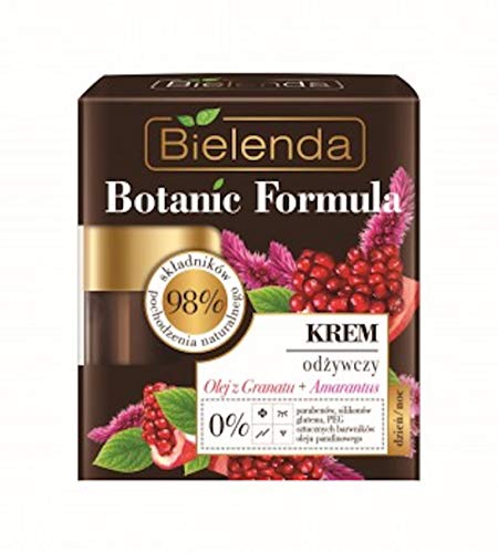 Bielenda BOTANIC FORMULA Crema nutritiva para la cara Aceite de Granada y Amaranto 50ml