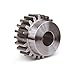 Boston Gear ND21B-3/4 Spur Gear, 14.5 Pressure Angle, Steel, Inch, 12 Pitch, 0.750" Bore, 1.917" OD, 0.750" Face Width, 21 Teeth