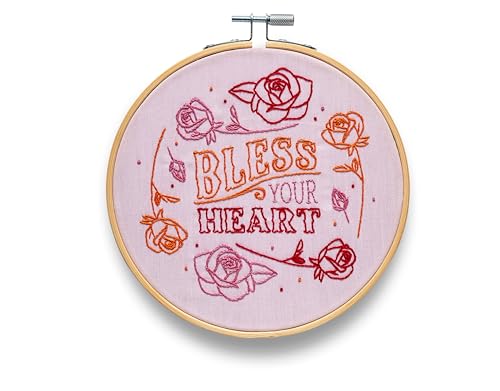 FUNATIC Bless Your Heart Embroidery Kit