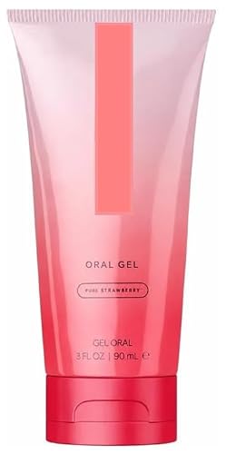 Pink Strawberry Romance Gel, Great Head Oral Gel, Relax Throat, Curb Gag Reflex - 3 Fl Oz (90ml)