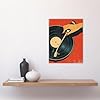 Artery8 Vintage Retro Vinyl Record Player Spin 1950's Pulp For Living Room Unframed Wall Art Print Poster Home Decor #3