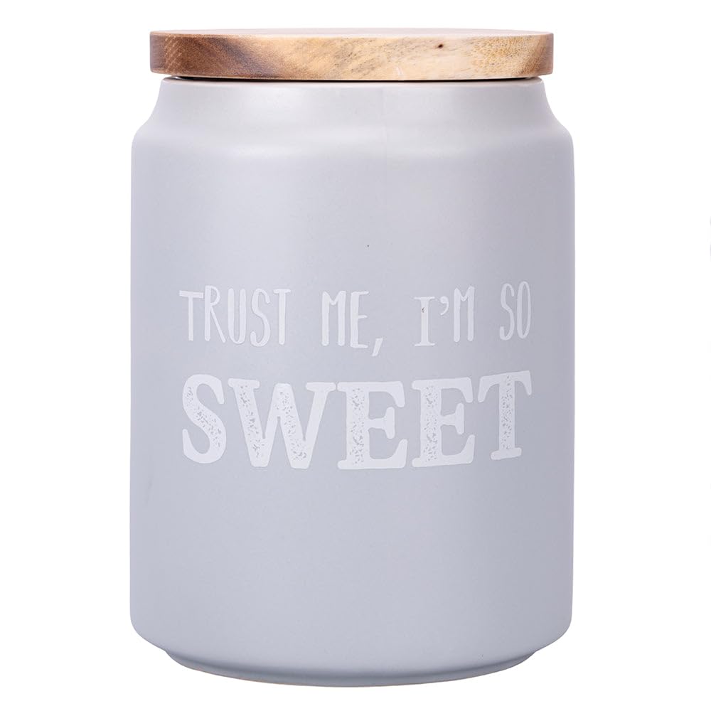 Villa d'Este Home Tivoli World Sugar Bowl with Lid, Grey, Diameter 11 x Height 15 cm