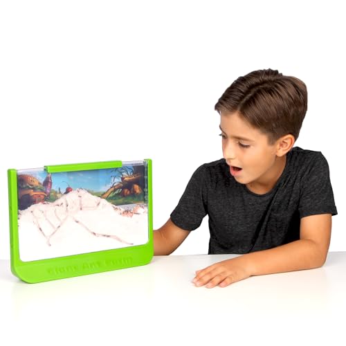 Uncle Milton Giant Ant Farm - Large Viewing Area - Care for Live Ants - Nature Learning Toy - Science DIY Toy Kit - Great Gift for Boys & Girls, Green - Image 6
