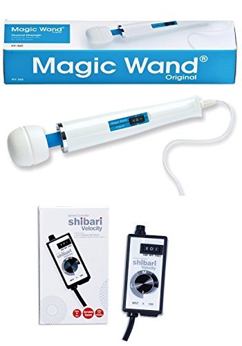 Magic Wand Massager with Shibari Variable Speed Controller