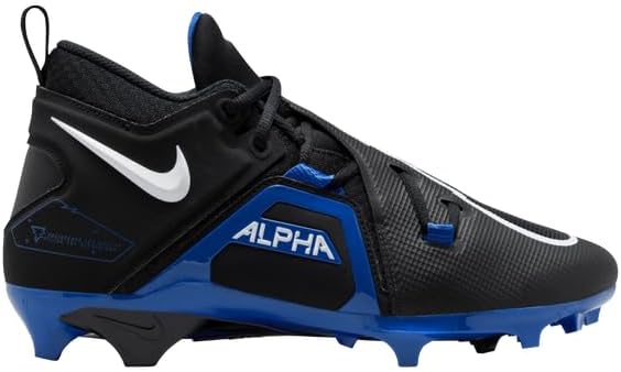 Nike Alpha Menace Pro 3 Black/White Game Royal Sz11 - Image 2