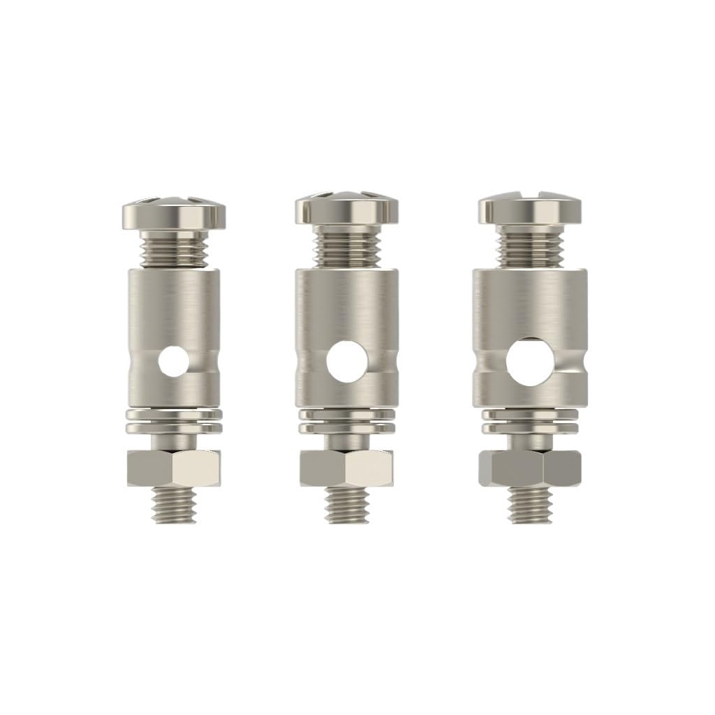 Conector y tope varilla regulable 1,3~3,1mm avión helicóptero barco RC | Topes regulables varios tamaños limitan recorrido y evitan desacoplamiento.(500pcs D3.1mm-B)