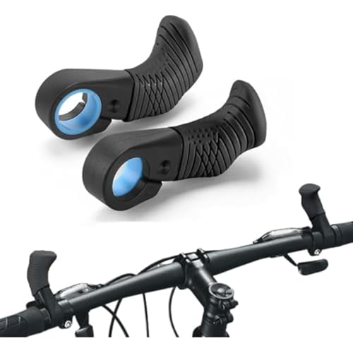 Repose pouces guidon vélo extension poignées d'extrémité 22.2 mm noir