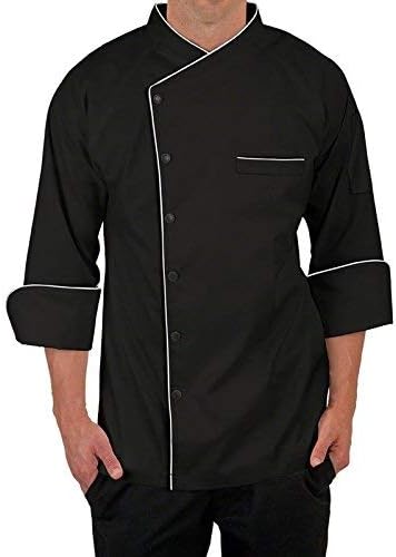 PRAGATI TRENDSChef Coat for Men Full Sleeves Single Breasted with Back Slit.Comfortable Light Weight Fabric