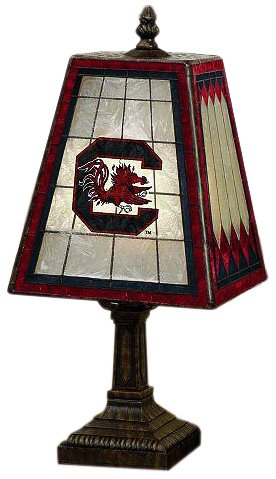 Exclusive Special South Carolina 14" Art Glass Table Lamp