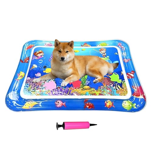 Tapis d'eau pour chat de jeu sensoriel pour balcon et salon