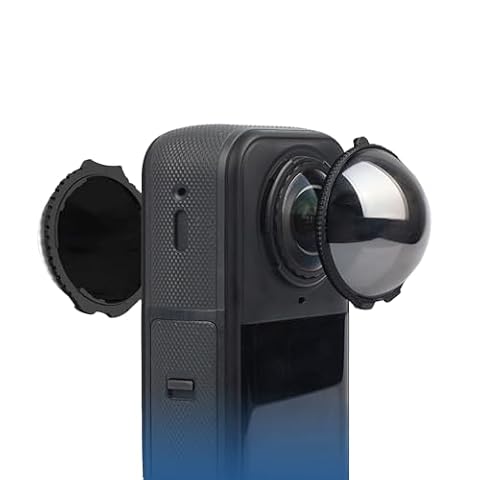SZZCNOX Filtry X5 ND do kamery sportowej Insta360 X5, filtr obiektywu ND16/ND32/ND64 ze szkłem optycznym i wielowarstwową nanopowłoką (ND32)