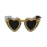 Qkdjksd Class of 2025 Graduation Glassses Photo Props Grad Decor Accessories Sunglasses Party Favor Decorations (Black)