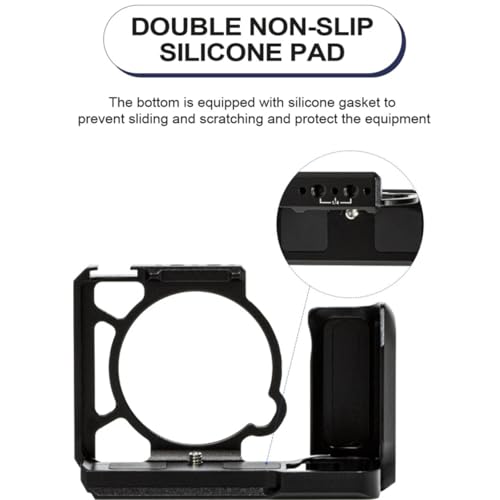 Image of Camera Cage ZVE1 Aluminum Alloy cage for Sony ZV-E1 Camera (Black)