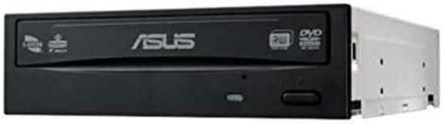 Asus DRW24D5MT Internal Interface SATA DVD Super Multi DL CD write speed 48 x CD read speed 48 x Black Desktop