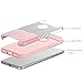 iPhone 8 Plus Case,iPhone 7 Plus Case,BENTOBEN Ultra Slim Dual Layer Hybrid Shockproof Hard PC Shell Flexible TPU Bumper Wave Pattern Protective Case for iPhone 8 Plus/iPhone 7 Plus 5.5 Inch Rose Gold