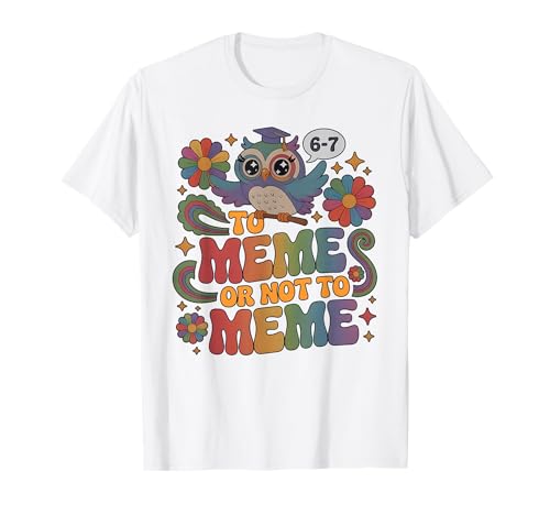 Inglés Meme Not 67 ELA Literatura Profesora Argot 6 7 Bruh Camiseta