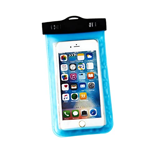 Veemoon Phone Bag and Sturdy Design TPU Screen for Outdoor Use Universal .9 Baby Blue