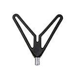 rutenauflage karpfen Universalschraube Dinsmores Rutenauflage aus Messing, V-Form, 9 cm, Schwarz