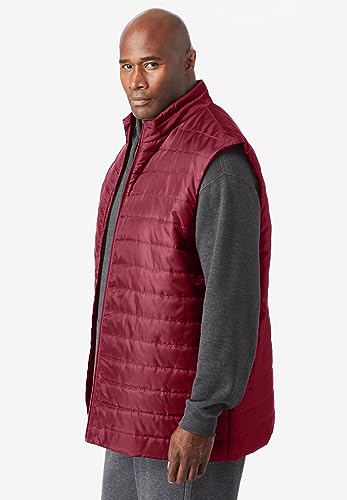KingSize Men's Big & Tall Packable Puffer Vest3