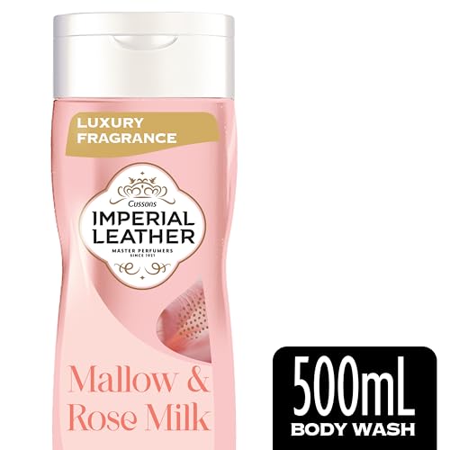 Imperial Leather Mallow & Rose Milk Pampering Body Wash Shower Gel, Signature Oil Blend, Creamy Lather, Gentle Skin Care - Image 2