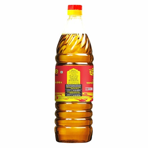 Image of Engine Brand Kachi Ghani Mustard Oil - 1 Litre