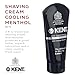 Kent SCT1 Shaving Cream Tube for Smooth Cooling Menthol Shave Cream, No More Nicks, Cuts or Razor Burn, Perfect Size for Travel or Home, Great for Sensitive Skin and all Skin Types