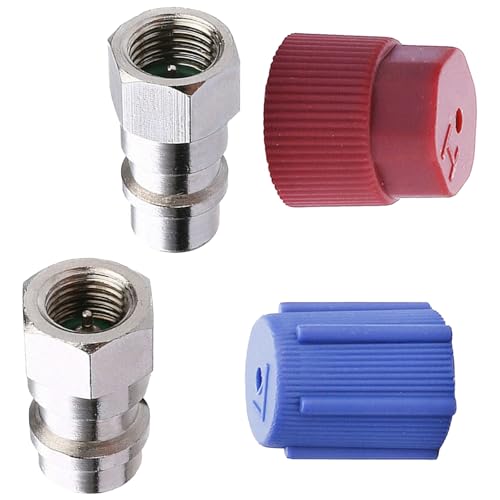 R134A HVAC �V�X�e���p�ڍs�t�B�b�e�B���O �J�v���[ | �ԗ��p�G�A�R���Ⓚ�p�A���~�j�E�������\���̈ڍs�p��J�v���[