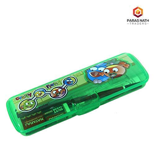 Image of LUCID...We Build Relations Pencil Case Set for School Use with Branded Stationery for Birthday Parties Return Gift Purpose with Complementary Gift Wrap. (Pack of 18)