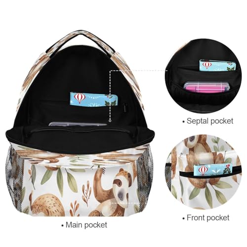 Sac à dos ordinateur portable imperméable avec protection PC antichoc - 7